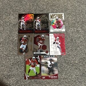 Cardinals Rondale Moore Rookie Lot (8)